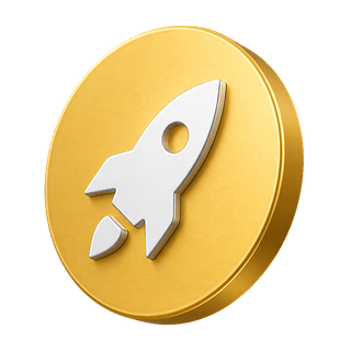 3D icon showing a candlestick trading chart on the Vivid Portioniment how-it-works page
