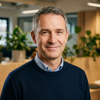 James Mitchell, listed as Chief Executive Officer at Vivid Portioniment, in a profile image